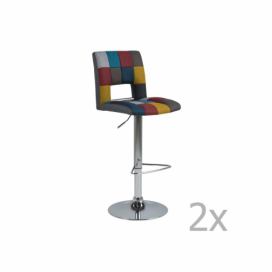 Actona Vícebarevná barová židle Arli, 41,5x52x115 cm