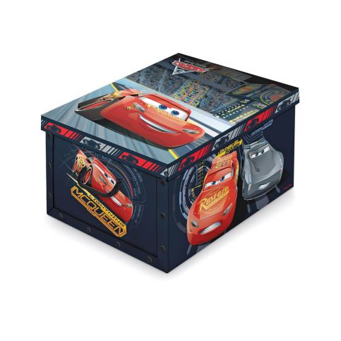 Domopak Living Úložný box s rukojetí Disney Cars, 39 x 50 x 24 cm - 4home.cz