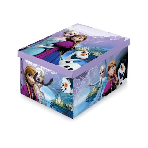 Domopak Living Úložný box s rukojetí Disney Frozen, 39 x 50 x 24 cm - 4home.cz