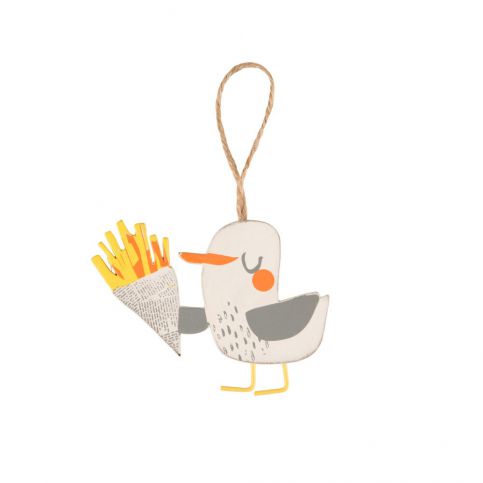 Závěsná dekorace Sass & Belle Naughty Gull With Chips - Bonami.cz