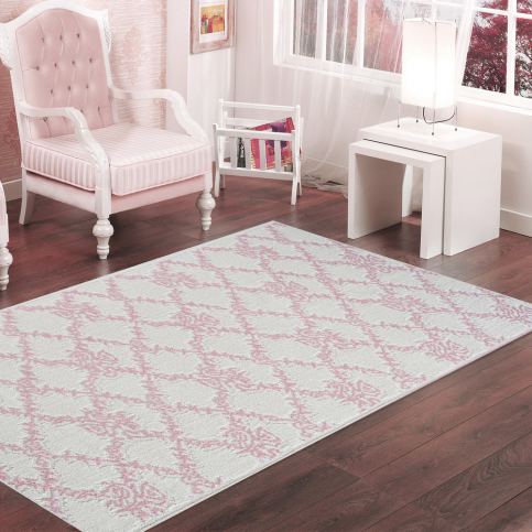 Odolný bavlněný koberec Vitaus Scarlett, 60 x 90 cm - Bonami.cz