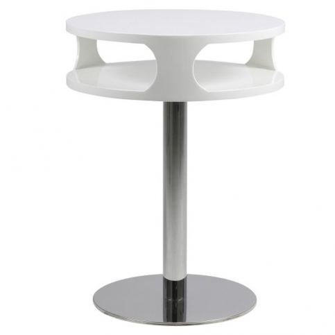 Bílý konferenční stolek Actona Caspian, výška 60 cm - Bonami.cz