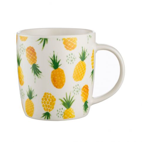 Porcelánový hrnek s motivem ananasu Price & Kensington Pineapple, 340 ml - Bonami.cz
