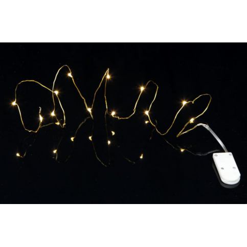 Svítící LED drátek Brass String (kód VANOCE19 na -20 %) - Favi.cz