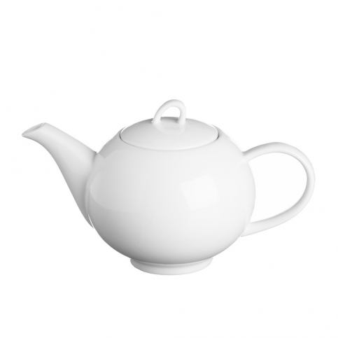 Bílá porcelánová čajová konvice Price & Kensington Simplicity, 900 ml - Bonami.cz