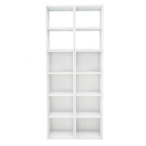 Bílá knihovna Magenta Home Pure Vertical, šířka 73,6 cm - Bonami.cz