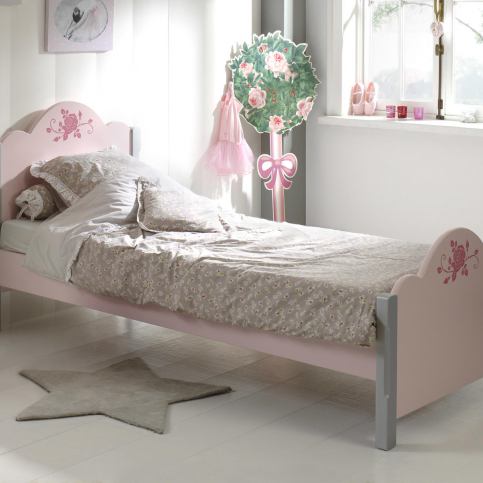 Dětská růžová postel Cindy - Nábytek aldo - NE