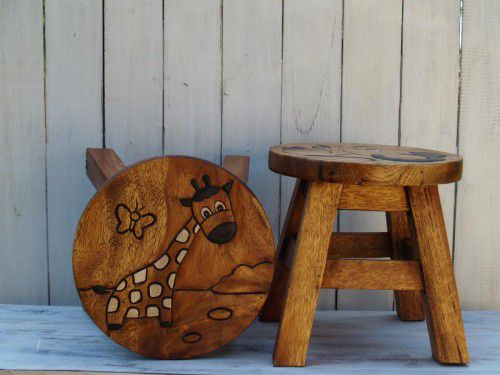 Dětská dřevěná stolička - PHG - M-byt
