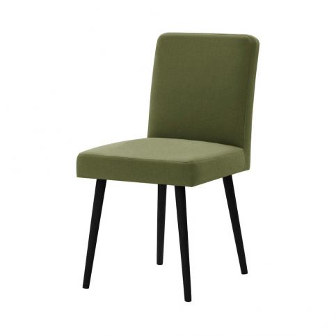 Zelená židle s černými nohami z bukového dřeva Ted Lapidus Maison Fragrance - Bonami.cz