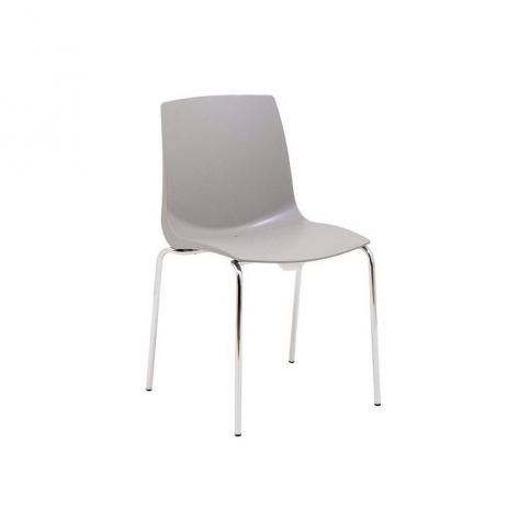 Jídelní židle Laura, šedá | -20 % Slaura00169_GR Design Project - Designovynabytek.cz