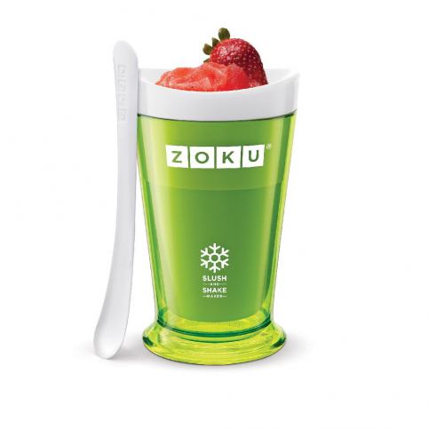 Zelený výrobník ledové tříště ZOKU Slush&Shake - Bonami.cz