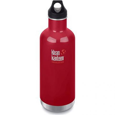 Klean Kanteen Insulated Classic w/Loop Cap - mineral red 946 ml - alza.cz