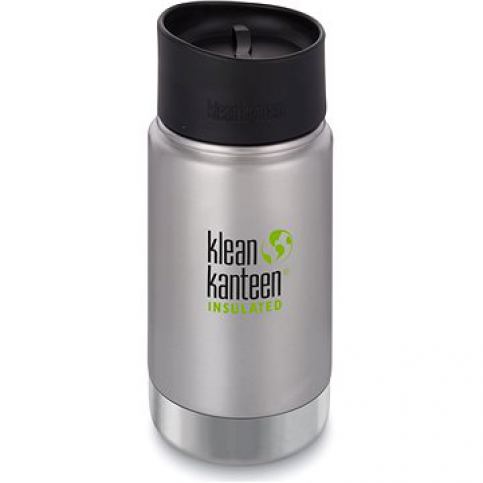 Klean Kanteen Insulated Wide w/Café Cap 2.0 - brushed stainless 355 ml - Beliani.cz