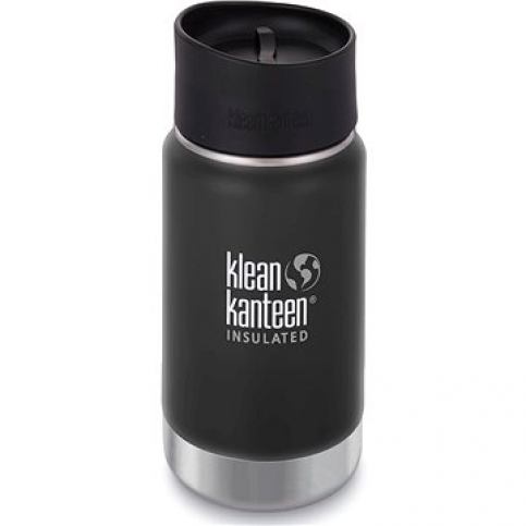 Klean Kanteen Insulated Wide w/Café Cap 2.0 - shale black 355 ml - alza.cz