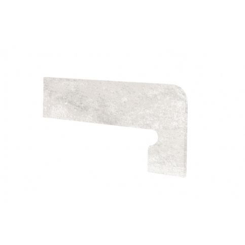 EXAGRES Schodový sokl MANHATTAN White 39,5x17,5cm - KERAMIKA SOUKUP a.s.