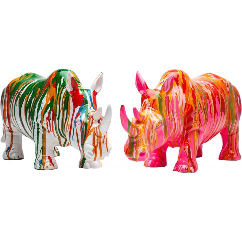 Dekorativní figurka Rhino Colore - více variant - KARE
