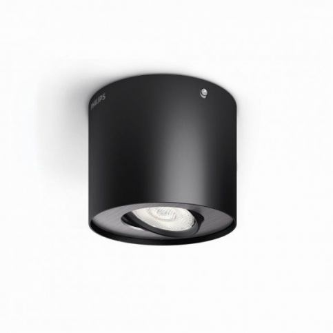 LED přisazené stropní svítidlo bodové Philips PHASE 53300/30/16 - černá - Favi.cz