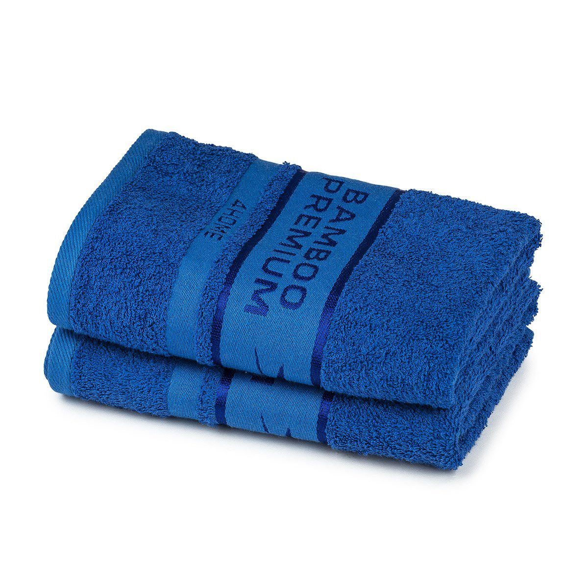 4Home Bamboo Premium ručník modrá, 50 x 100 cm, sada 2 ks - 4home.cz