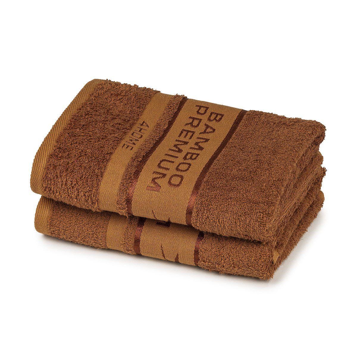 4Home Bamboo Premium ručník hnědá, 50 x 100 cm, sada 2 ks - 4home.cz