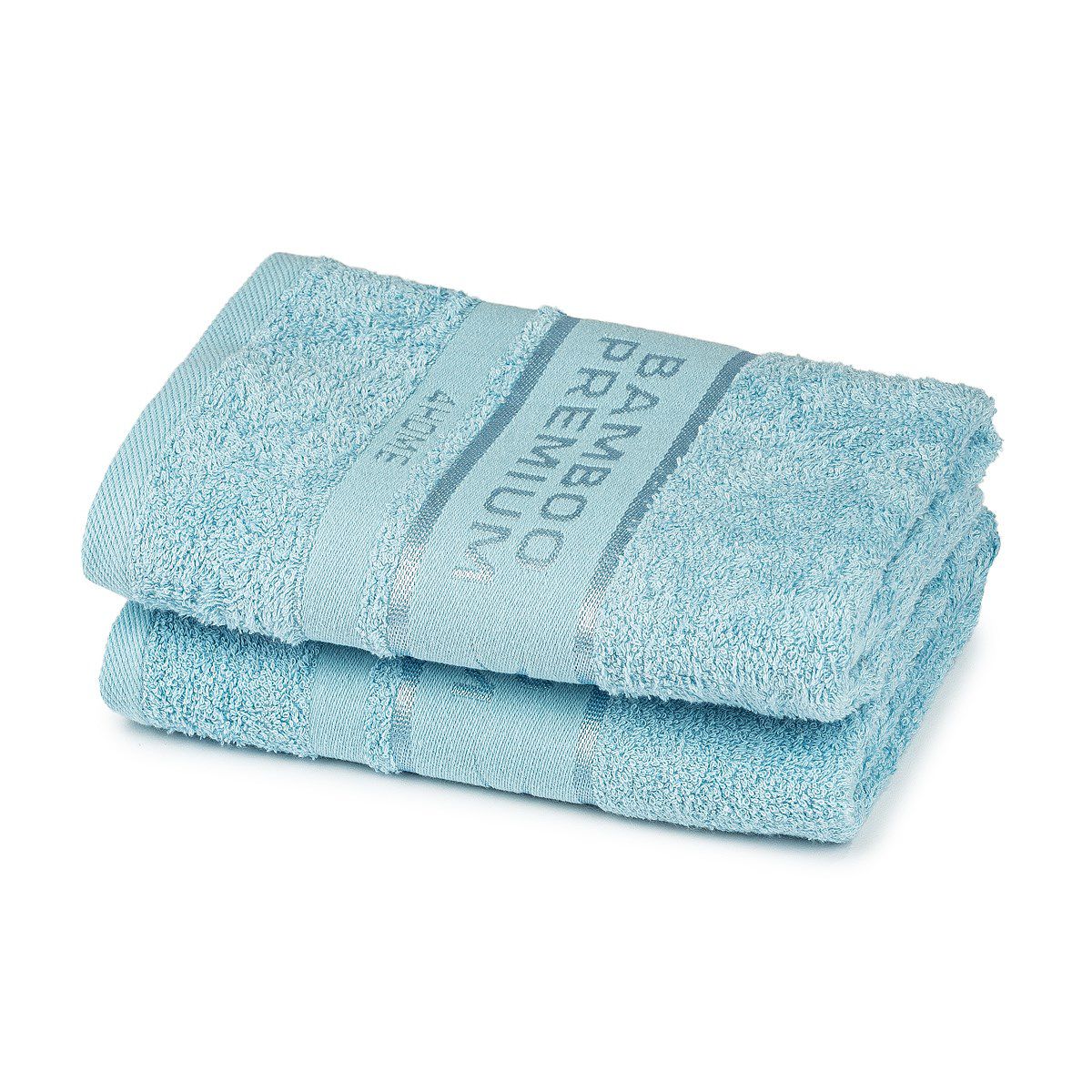 4Home Bamboo Premium ručník světle modrá, 50 x 100 cm, sada 2 ks - 4home.cz