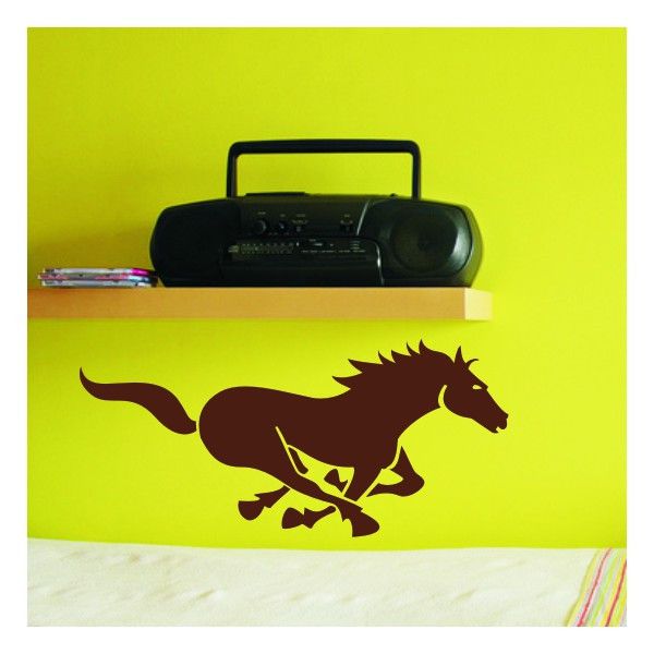 Forclaire Textilní dekorace na stěnu - kůň S - ATAN Nábytek