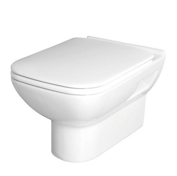SAPHO BABEL WC sedátko, duroplast, bílá/chrom ( 70110720 ) - Favi.cz