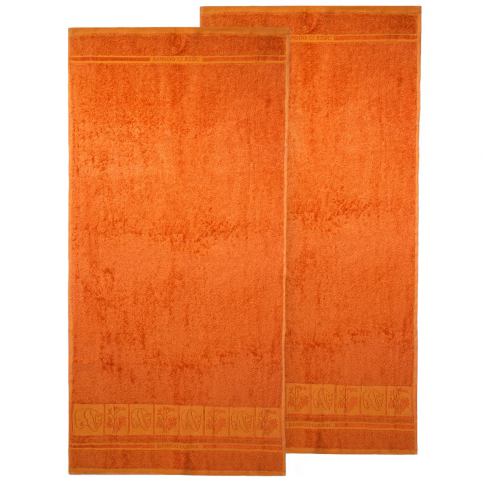 4Home Ručník Bamboo Premium oranžová, 50 x 100 cm, sada 2 ks - 4home.cz