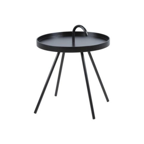 Odkládací stolek Mikky 51 cm, černá | -30 % SCHDN0000057624S SCANDI+ - Favi.cz