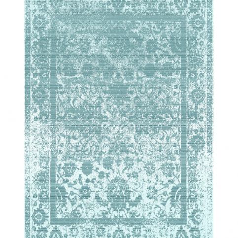 Modrý koberec Kate Louise Paint, 80 x 150 cm - Bonami.cz