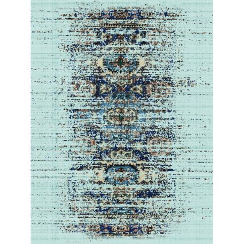 Modrý koberec Kate Louise Rain, 80 x 150 cm - Bonami.cz