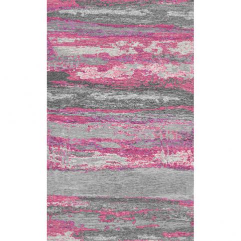 Šedo-růžový koberec Vintage, 110 x 160 cm - Bonami.cz