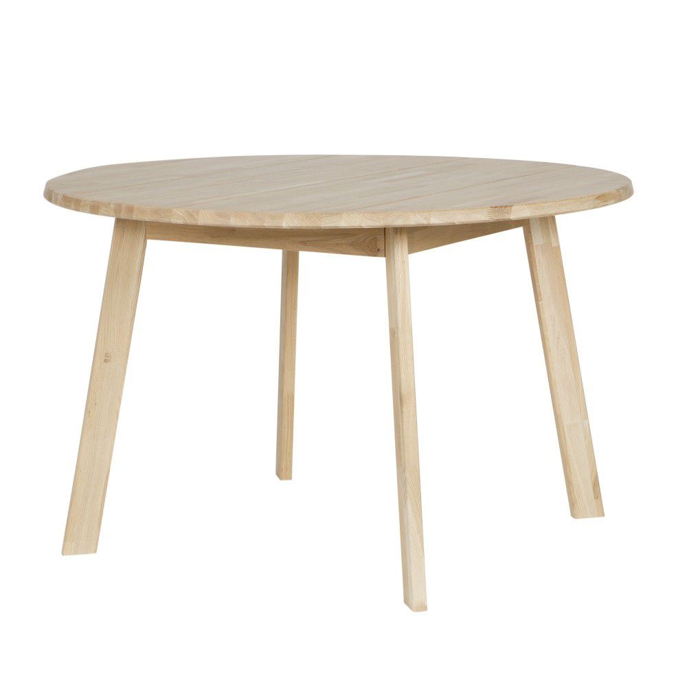 Jídelní stůl z dubového dřeva WOOOD Disc, Ø 120 cm - Bonami.cz