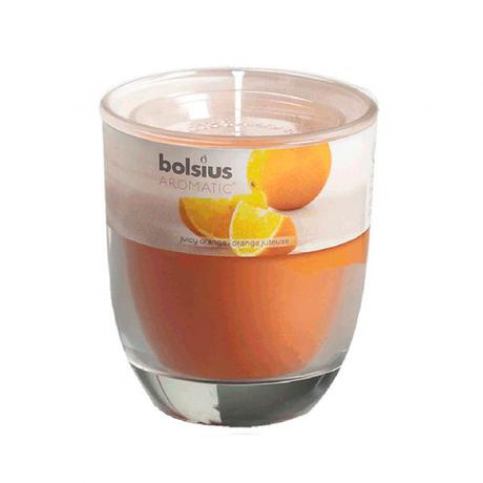 Bolsius svíčka ve skle pomeranč, 7 x 7, 9 cm - Kitos.cz