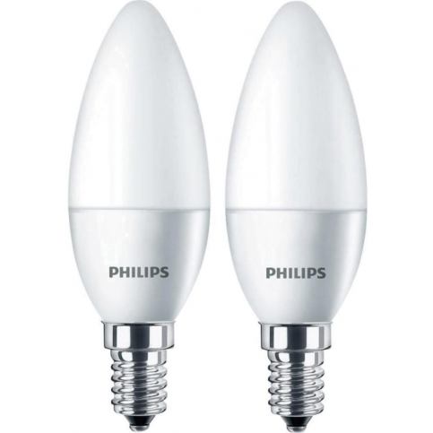 PHILIPS žárovka LED E14; 4W = 25W; 250lm; 2700K 2 ks - NejLampy.cz