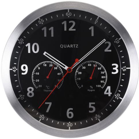 Nástěnné hodiny Fremont černá, 35 cm  - 4home.cz