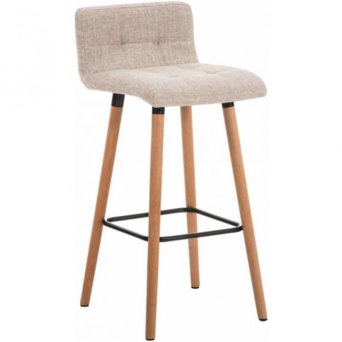 Barová židle Connie, krémová | -40 % Scsv:WH101090304 DMQ+ - Designovynabytek.cz