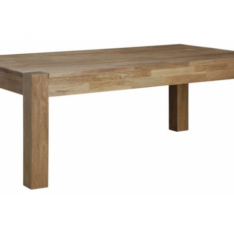 Konferenční stolek Barney 120x65 cm, dub SCHDN15083-1 SCANDI - Designovynabytek.cz