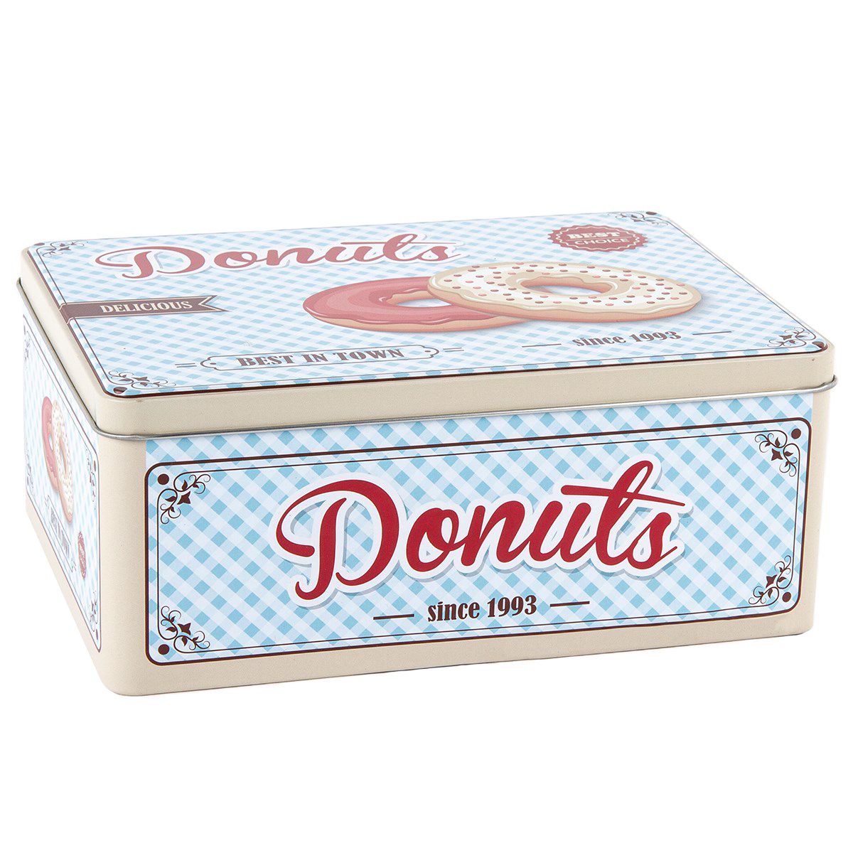 Plechový box Donuts 22 x 16 x 9 cm - 4home.cz