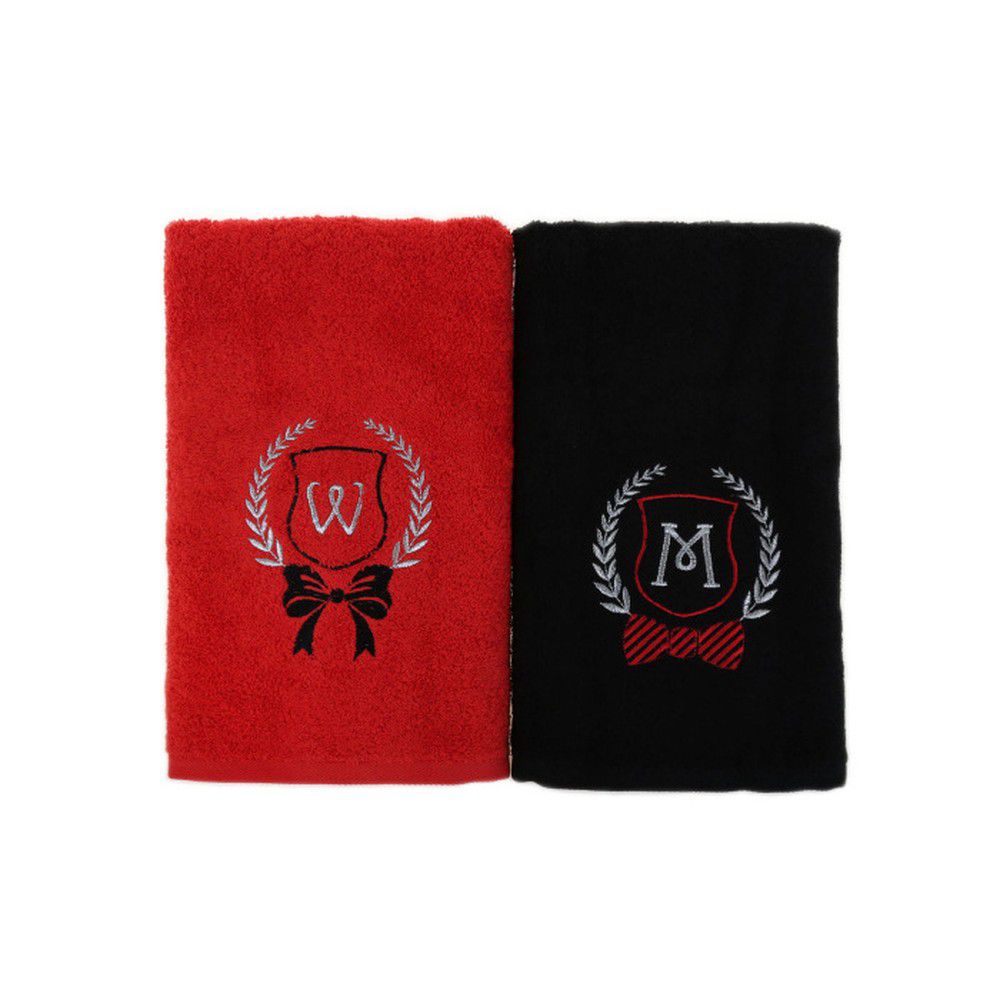 Sada 2 ručníků W&M, 50 x 90 cm - Bonami.cz