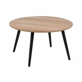 Konferenční stolek s dýhou z jasanu Actona Stafford, ⌀ 80 cm