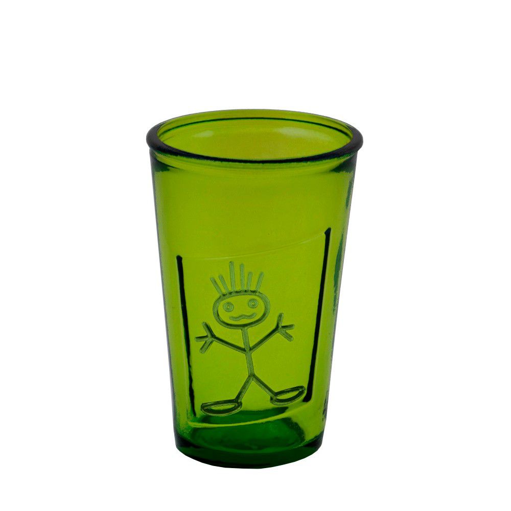 Zelená sklenice z recyklovaného skla Ego Dekor Zeus, 300 ml - Bonami.cz
