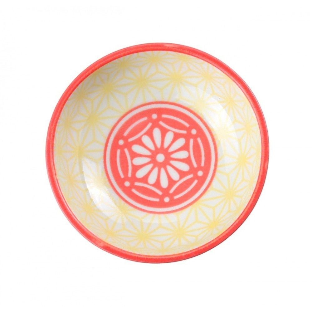 Žlutá porcelánová miska Tokyo Design Studio Star, ⌀ 9,5 cm - Bonami.cz