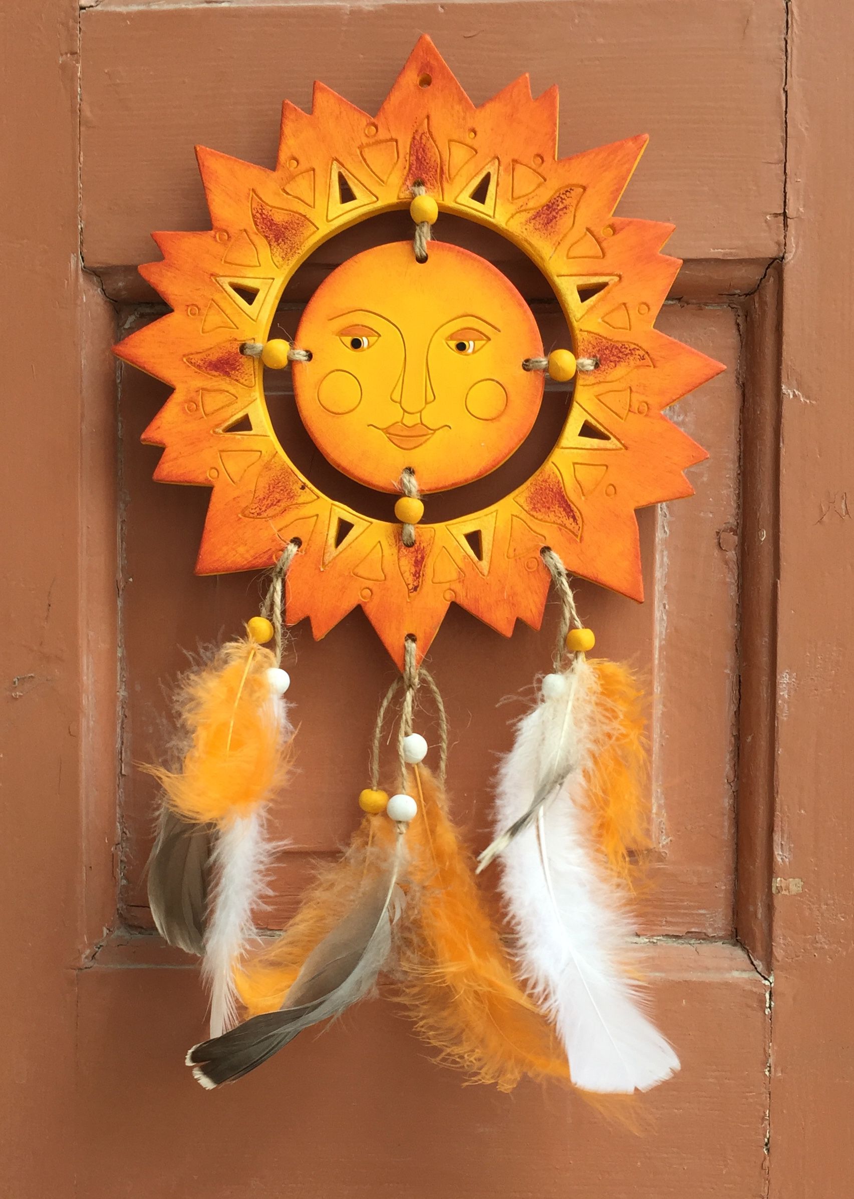 Sluníčko indiánské pro štěstí Keramika Andreas - Keramika Andreas
