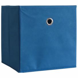 VCM Skládací box modrý, 2 kusy
