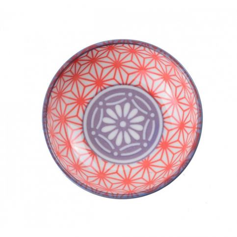 Červená porcelánová miska Tokyo Design Studio Star, ⌀ 9,5 cm - Bonami.cz