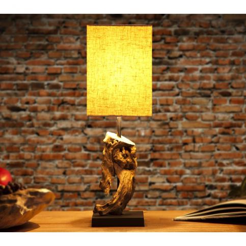 Výprodej Stolní lampa Notte naplavené dříví - Design4life