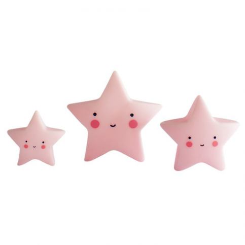 Mini plastová figurka Star Pink - 3 ks - Favi.cz