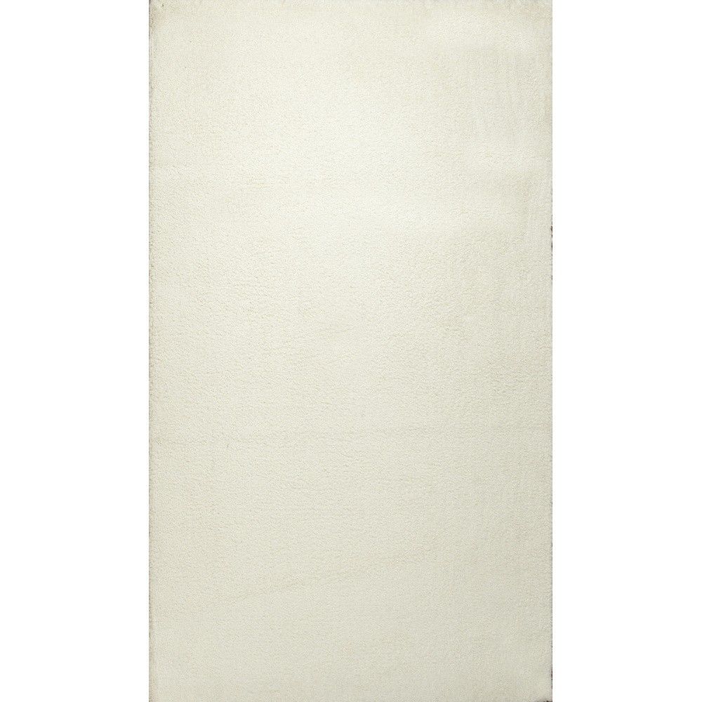 Bílý koberec Eco Rugs Ivor, 133 x 190 cm - Bonami.cz