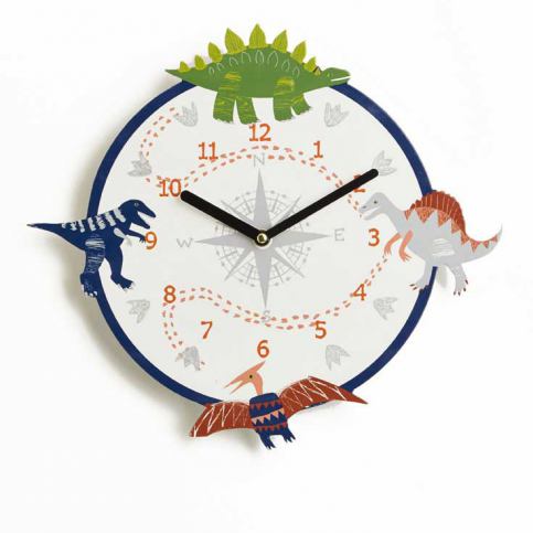 Arthouse Nástěnné hodiny - Dino Compass - GLIX DECO s.r.o.