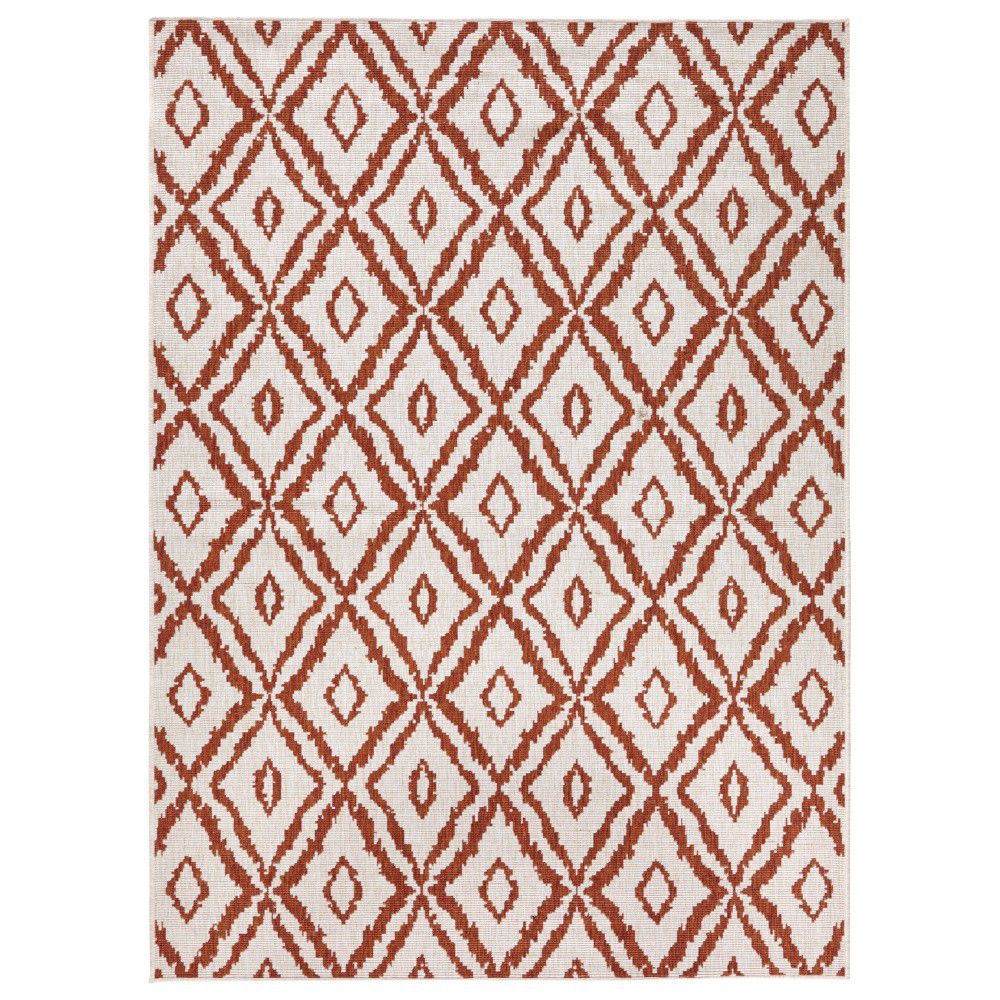 Červeno-bílý venkovní koberec NORTHRUGS Rio, 120 x 170 cm - Bonami.cz